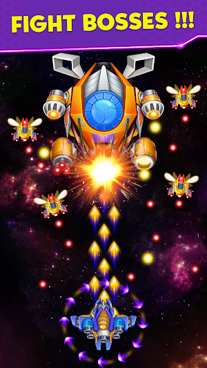 Galaxy Shooter Games Screenshot 2