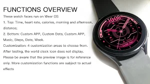 Pink Cloud For Wear OS Screenshot 2