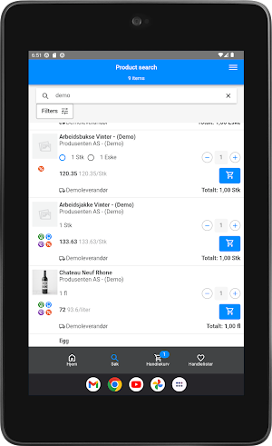 Millum Procurement Screenshot 2