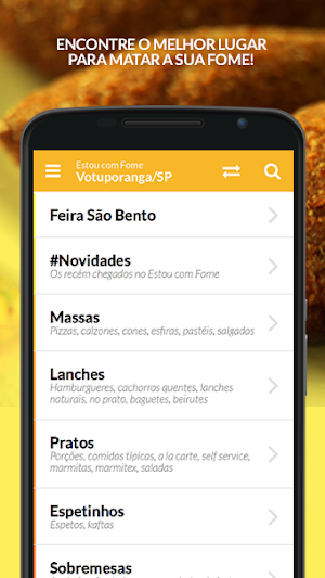 Estou com Fome Screenshot 0