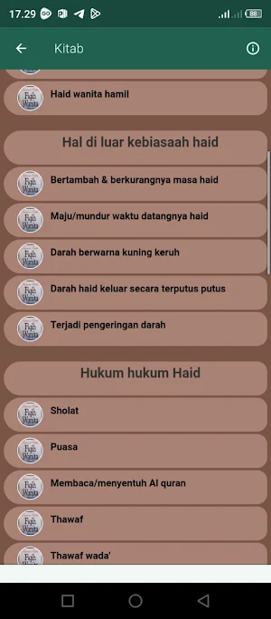 FIKIH WANITA OFFLINE Screenshot 2
