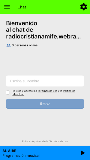 Radio Cristiana Mi Fe Screenshot 2