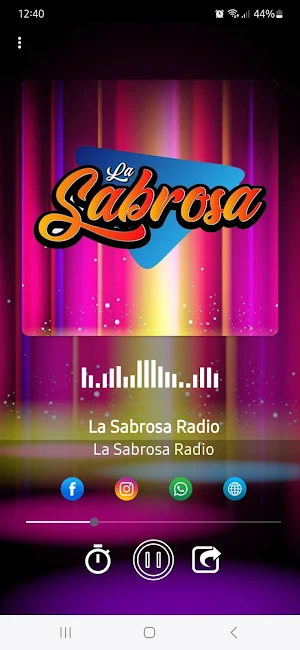 La Sabrosa Radio Valencia Screenshot 1