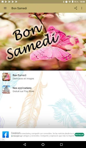 Bon samedi - Images et phrases Screenshot 3