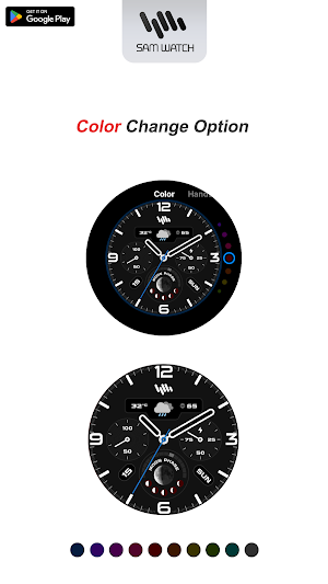 SamWatch Simple Analog 45 Screenshot 3