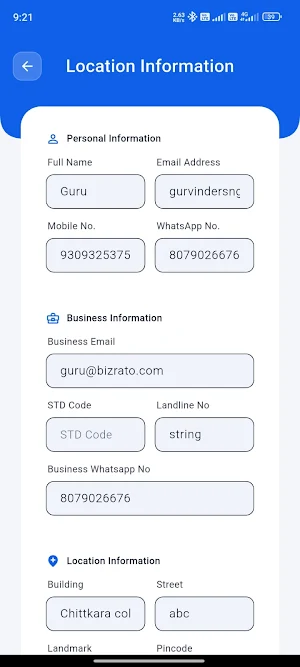 Bizrato Merchant Screenshot 3
