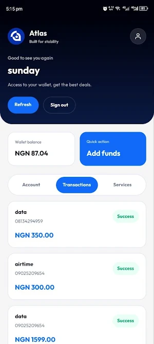 MyAtlas: Cheap Data & Airtime Screenshot 1
