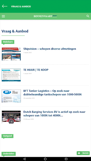 Binnenvaartkrant Screenshot 3