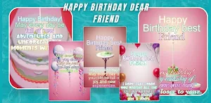 Happy birthday dear friend Screenshot 3