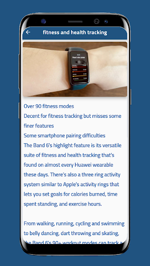 HUAWEI Band 6 Fitness Guide Screenshot 1