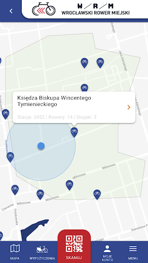 Wrocławski Rower Miejski Screenshot 1