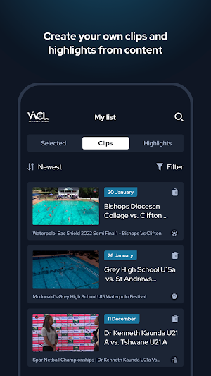 West Coast League Live Screenshot 1