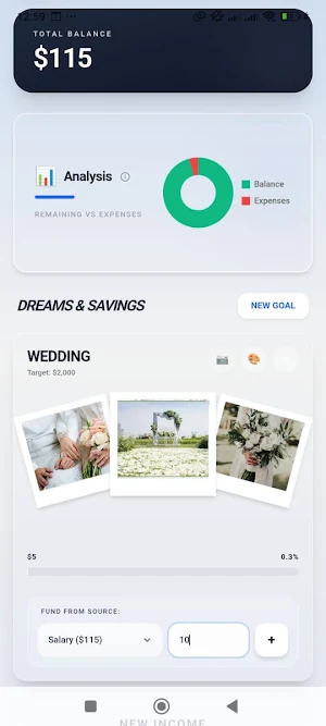 MoneyFlow - Finance Companion Screenshot 2