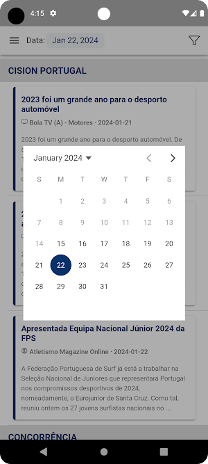 Cision Mobile Screenshot 2
