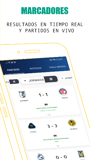 Liga Mexicana - App Screenshot 2