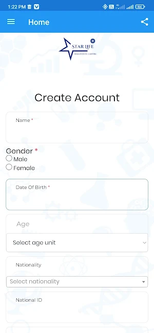 Star Life Diagnostic Center Screenshot 1