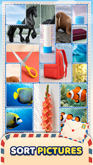 Jigsaw Category Stamps Screenshot 3