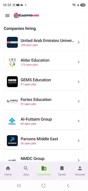 Classified Jobs UAE Screenshot 1