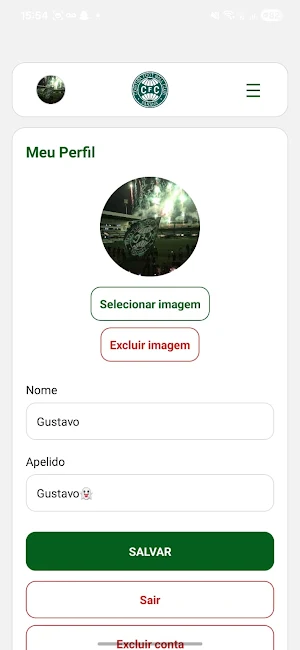 Palpite Coxa Screenshot 2