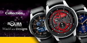 Rolma Black Elegance Watchface Screenshot 3
