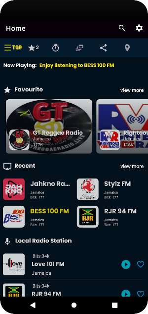 Jamaican Radio All Jamaican Fm Screenshot 0