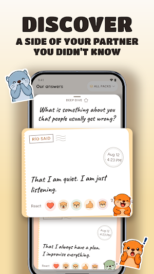 Ottermates: Couples Game Screenshot 0