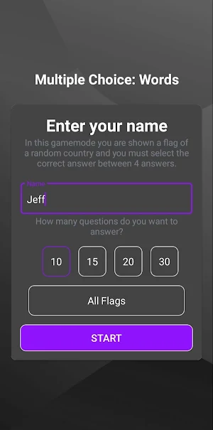World Flags Trivia: Flags-Quiz Screenshot 1