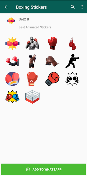Boxing Stickers for WhatsApp Screenshot 1