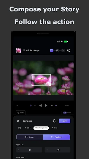 Pxlit: Stabilized Video Editor Screenshot 0