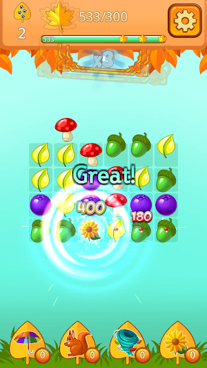 Forest Fall Garden: Match 3 Screenshot 3