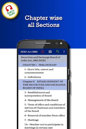 SEBI Act 1992 Screenshot 1