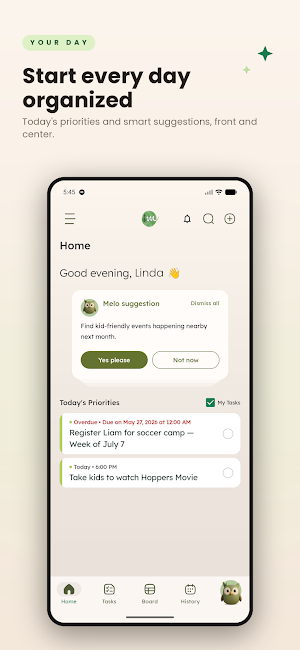 Melo: AI Family Organizer Screenshot 0