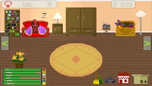 Cocoshka - Cute Pixel Pet Care Screenshot 2