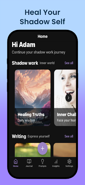 Shadow Work Journal SoulMirror Screenshot 0