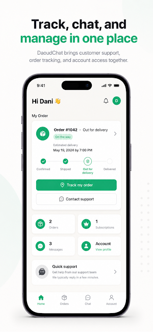 DaoudChat Screenshot 1
