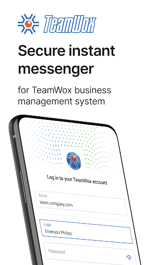 TeamWox Communicator Screenshot 0