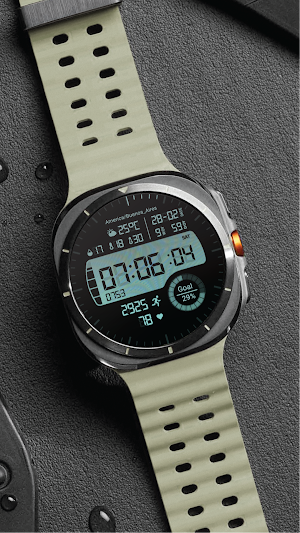Digital Sport Watch Face Screenshot 2