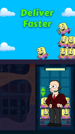Idle Rocket Tycoon: Space Factory Screenshot 2
