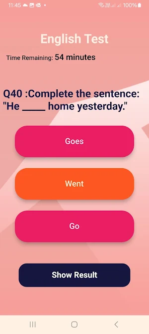 Language Proficiency Tests Screenshot 1