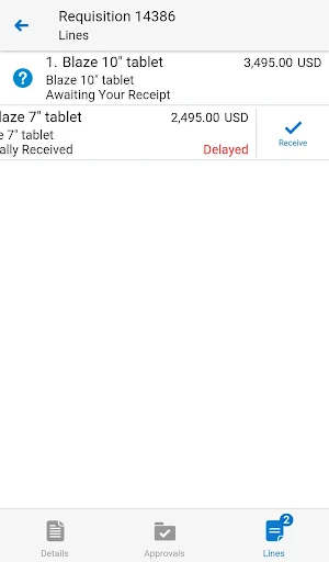 iProcurement for EBS Screenshot 2