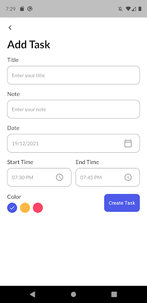 MyCalendar Screenshot 1