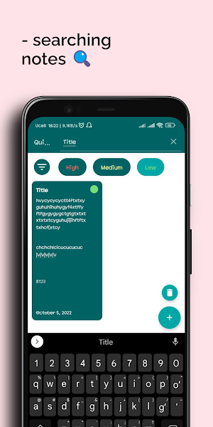 Quick notes Screenshot 2