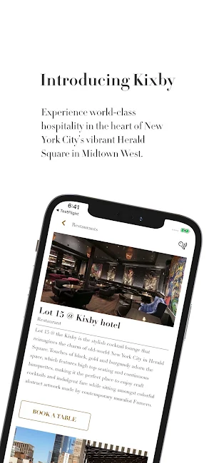Kixby, a NYC Boutique Hotel Screenshot 1