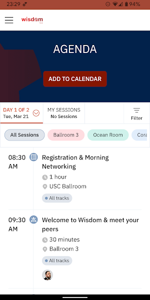 ITAM Review Events Screenshot 2