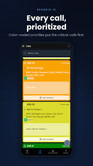 Resgrid IC: Incident Command Screenshot 2