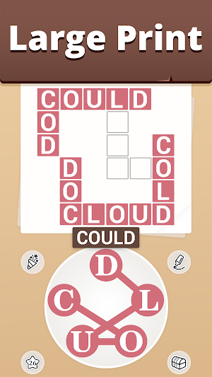 Vita Crossword for Seniors Screenshot 1