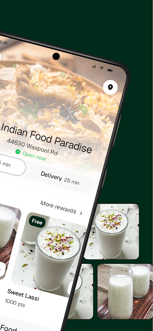 Aura Indian Food Paradise Screenshot 1
