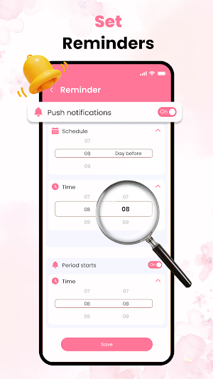Period Tracker & Cycle Tracker Screenshot 3