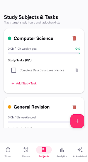 StudyBell: AI Study Timer Screenshot 2