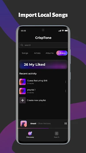 CrispTone: Offline Music Screenshot 2